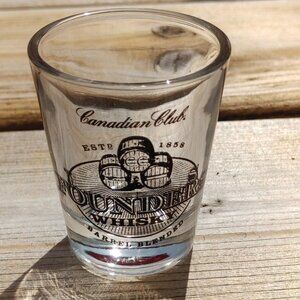 RARE Canadian Club Founders Whisky Shot Glass